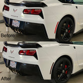 Chevrolet Corvette C7 Rear Bumper Side-Reflector Overlay